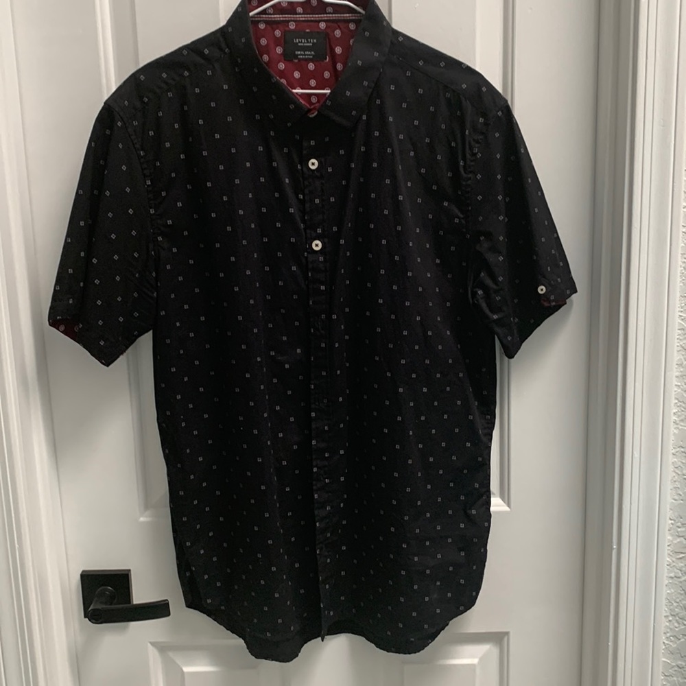 Mens short sleeve shirt